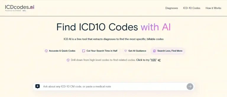 ICDCodes.ai – The Best Free AI Medical Codes Mapping Tool for Easy Billing